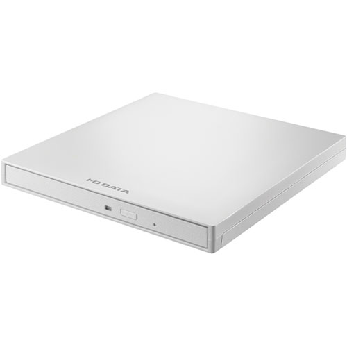DVDドライブ IOデータ Type-C対応 再生・保存ソフト付きポータブルDVDドライブ ホワイト DVRP-UC8VW オススメ 送料無料