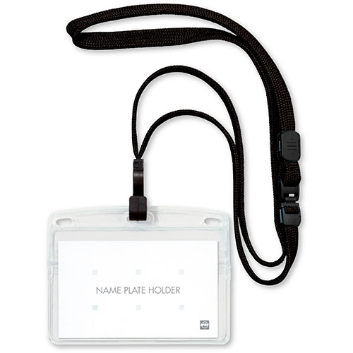 便利グッズ アイディア商品 オープン工業 吊り下げ名札 フック式 ヨコ名刺 10枚 黒 OPEN-K-NL-22-BK 人気 お得な送料無料 おすすめ