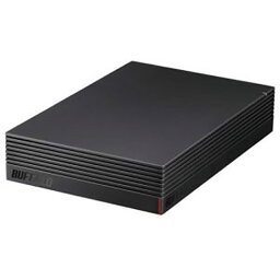 可愛い 雑貨 おしゃれ BUFFALO バッファロー 外付けHDD 2TB ブラック HD-EDS2U3-BE