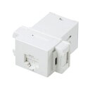 OA機器 デジタル 情報 周辺 機器 パーツ ケース スタンド アクセサリー 部品 マウス デジタル関連 | サンワサプライ JIS対応RJ-45モジュール LA-FP-MJ3K(2)