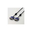 部品 マウス パット WEB LAN ルーター パソコン スマートフォン スマホ OA機器 デジタル デジタル関連 | エレコム D-Sub15ピン ミニ ケーブル CAC-L10BK(2)