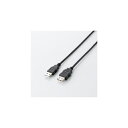 パソコン パーツ 部品 LAN スタンド 情報 マウス スマートフォン OA機器 周辺 スマホ デジタル関連 | エレコム エコUSB2.0延長ケーブル AM-AFタイプ U2C-JE10BK(2)