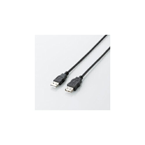 エレコム エコUSB2.0延長ケーブル(AM-AFタイプ) U2C-JE15BK