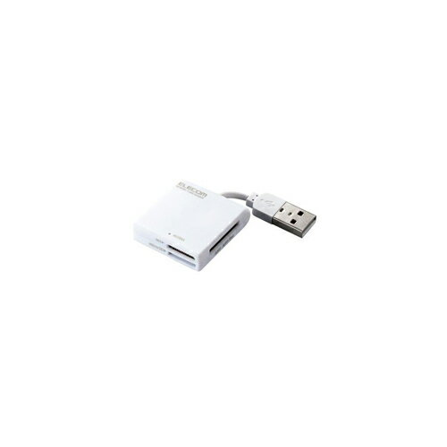 OA機器 デジタル 情報 周辺 機器 パーツ ケース スタンド アクセサリー 部品 マウス デジタル関連 | エレコム ケーブル固定メモリカードリーダ MR-K009WH