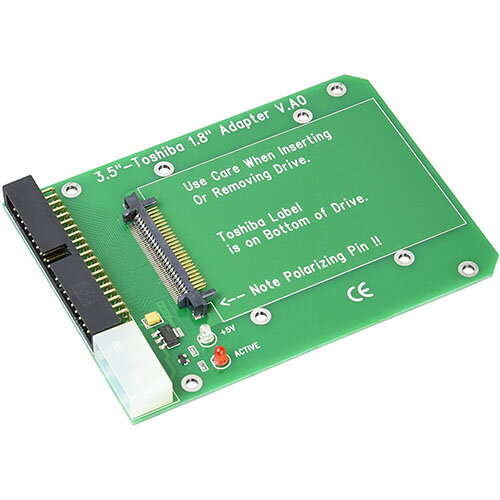 変換名人 1.8"HDD→3.5"HDD変換(固定) IDE-18A35AF 変換名人 1.8"HDD→3.5"HDD変換(固定) IDE-18A35AF