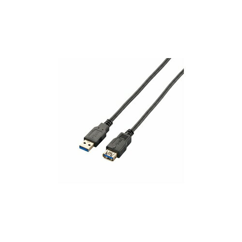 エレコム USB3.0延長ケーブル(A-A) USB3-E10BK | パソコン 機器 関連:type ハブ usbメモリ アダプタ 充電 ケーブル コンセント 変換 延長 充電器 タイプ 容量 メモリー