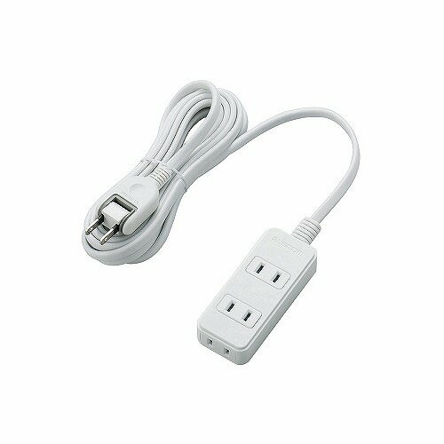 エレコム 電源タップ T-S02-2330WH | コンセント 電源 プラグ 関連単語 カバー タップ タイマー usb ボ..