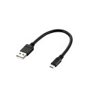 機器 パーツ ケース スタンド アクセサリー 部品 マウス パット WEB LAN ルーター デジタル関連 | エレコム 2A対応microUSBケーブル MPA-AMB2U02BK(2)