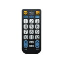 MCO TV用簡単リモコン シンプルタイプ 23社対応 MRC-01/BK 関連:(送料無料 通販 グッズ 商品 便利 父の日 母の日 クリスマス 結婚 プレゼント)
