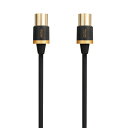 エレコム 4K8K対応TV用アンテナケーブル(短尺モデル) DH-ATSS48K207BK | ケーブル 関連単語 HDMI VGA インターフェース ディスプレイ パソコン DVD アナログ デジタル usb PC 周辺機器 アクセサリー 転送 信号 DVI 変換 ケーブル(2)
