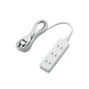 部品 マウス パット WEB LAN ルーター パソコン スマートフォン スマホ OA機器 デジタル デジタル関連 | エレコム 電源タップ 雷ガード ほこりシャッター T-KST02-22420WH(2)