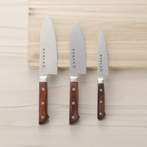 料理包丁3点セット(プロフェッショナルブラウン) K20803427 | 包丁 関連単語 ケース 立て 収納 砥石 職人 研ぎ器 かまぼこ型 木製 シート 対応 食器 まないた ゴム 黒 台所 キッチン 調理 洗い カッティングボード ボード 研ぎ スタンド セット