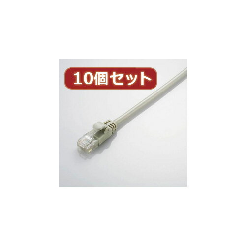10個セット エレコム やわらかLANケーブル(Cat5E準拠) LD-CTY LG3X10 | ケーブル 関連単語 ディスプレイ パソコン DVD アナログ デジタル usb PC 周辺機器 アクセサリー 転送 信号 DVI 変換 ケーブル HDMI VGA インターフェース
