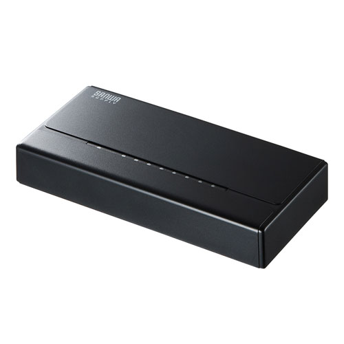 部品 マウス パット WEB LAN ルーター パソコン スマートフォン スマホ OA機器 デジタル デジタル関連 | サンワサプライ スイッチングハブ 8ポート マグネット付き LAN-SWHP801BK