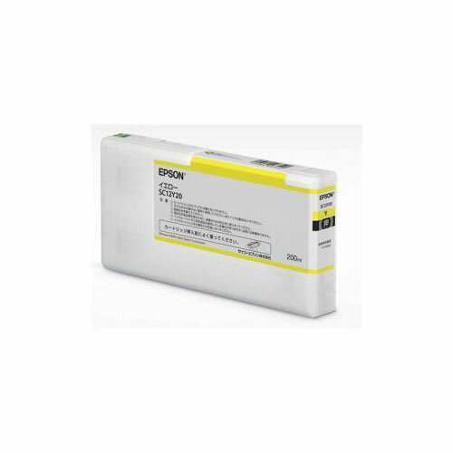 EPSON インクカートリッジ イエロー 200ml SC12Y20 | プリンター 周辺機器 関連単語 純正 小型 用紙 電源 掃除 ファン 機器 AV カートリッジ ボックス エプソンパソコンアクセサリー インクプリンター EPSON インクカートリッジ イエロー 200ml SC12Y20 | プリンター 周辺機器 関連単語 純正 小型 用紙 電源 掃除 ファン 機器 AV カートリッジ ボックス エプソンパソコンアクセサリー インクプリンター