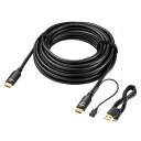 パソコン パーツ 部品 LAN スタンド 情報 マウス スマートフォン OA機器 周辺 スマホ デジタル関連 | サンワサプライ HDMIアクティブケーブル 4K 60Hz対応 15m KM-HD20-APR150L(2)