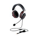 エレコム ゲーミングヘッドセット HS-G40 オーバーヘッド ブラック HS-G40BK 関連:(送料無料 通販 グッズ 商品 便利 父の日 母の日 クリスマ...