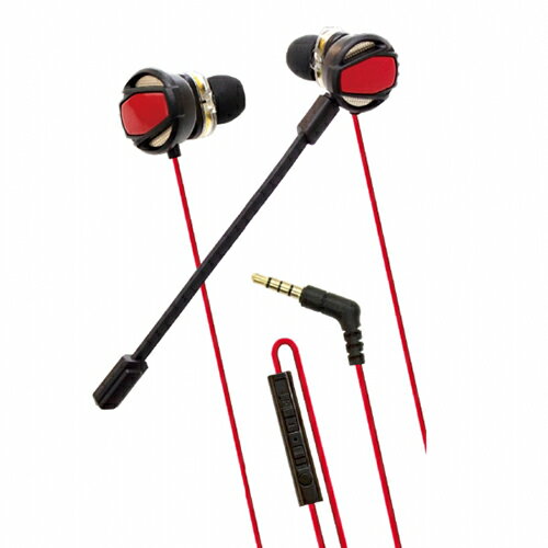 LAN ルーター パソコン スマートフォン スマホ OA機器 デジタル 情報 周辺 機器 パーツ デジタル関連 | アンサー PS4用 ゲーミングイヤホンヘッドセット ブラック レッド ANS-PF059BR