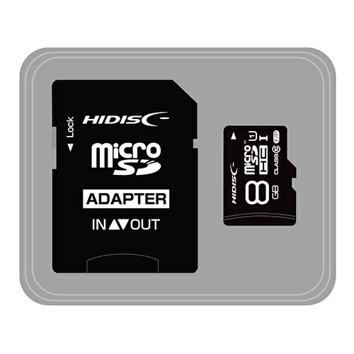 HIDISC microSDHC 8GB CLASS10 UHS-1б ®ž Read70 SDѴץդ HDMCSDH8GCL10JP3 ...