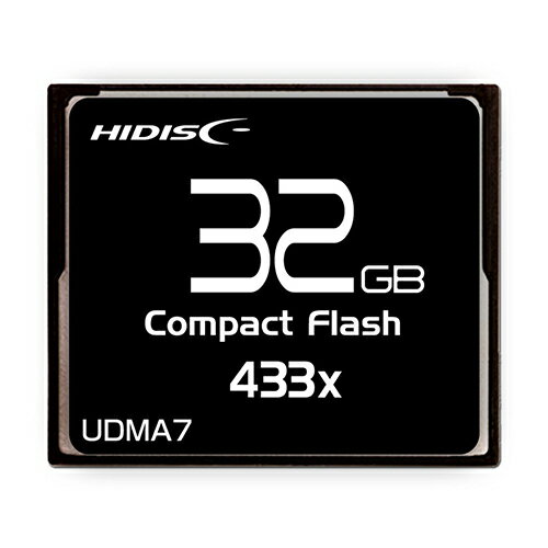 HIDISC CFカード 32GB 433x Read65MB/s MLCチップ搭載 HDCF32G433XJP3 関連:(送料無料 通販 グッズ 商品 便利 ...