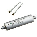 HORIC アンテナブースター 室内・地デジ(UHF/VHF)専用 中継タイプ + アンテナケーブル 1m ホワイト 両側F型ネジ式コネクタ ストレート/ストレートタイプセット HAT-ABS024+HAT10-914SS | ケーブル 関連単語 HDMI VGA インターフェース ディスプレイ DVI ケーブル(2)