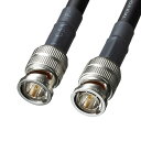 サンワサプライ SDIケーブル(HD-SDI/3G-SDI対応) KM-SDI10 | ケーブル 関連単語 DVI 変換 ケーブル HDMI VGA インターフェース ディスプレイ パソコン DVD アナログ デジタル usb PC 周辺機器 アクセサリー 転送 信号(2)