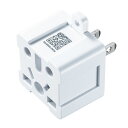 パソコン スマホ OA機器 デジタル 情報 周辺 機器 パーツ ケース スタンド アクセサリー デジタル関連 | サンワサプライ 日本専用マルチタイプ電源変換アダプタ TR-AD6W(2)