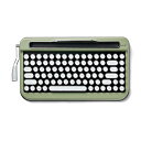 AJAX タイプライター風キーボードPENNA(ペナ) Olive Green PNADOG | キーボード 関連単語 小型 大型 ピアノ カバー スライダー マウス かわいい 可愛い パソコン 周辺機器 bluetooth テンキー付 ワイヤレス 無線 有線 折り畳み 静音(2)