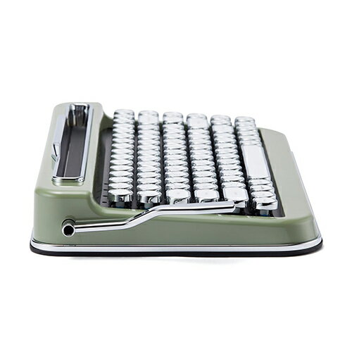 AJAX タイプライター風キーボードPENNA(ペナ) Olive Green PNADOG | キーボード 関連単語 bluetooth テンキー付きワイヤレス 無線 有線 折り畳み 静音 小型 大型 ピアノ カバー スライダー マウス かわいい 可愛い パソコン 周辺機器