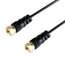 5個セット HORIC 極細アンテナケーブル 3m ブラック 両側ネジ式コネクタ AC30-484BKX5 | ケーブル 関連単語 ディスプレイ パソコン DVD アナログ デジタル usb PC 周辺機器 アクセサリー 転送 信号 DVI 変換 ケーブル HDMI VGA インターフェース(2)