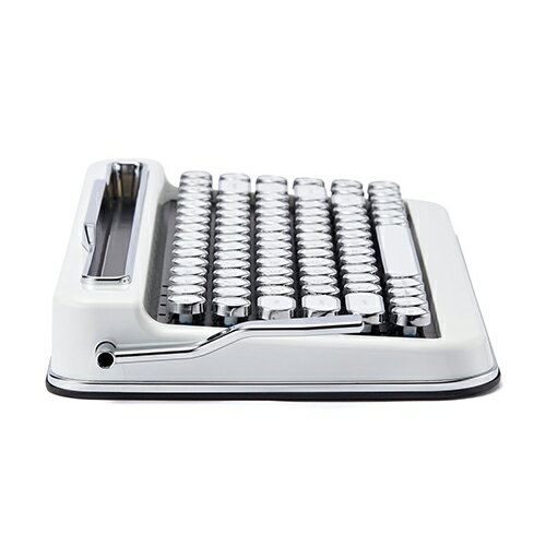 AJAX タイプライター風キーボードPENNA(ペナ) Pure White + アルカリ乾電池 単3形10本パックセット PNADWH+HDLR6/1.5V10P | 電池 関連単語 ケース LED 残量 単1 cr2 cr 長持ち 乾電池 単3 チェッカー 電池式 モバイル バッテリー リチウム 単4