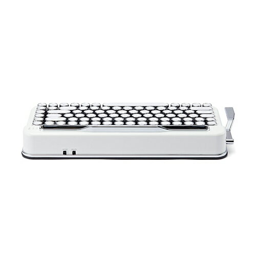AJAX タイプライター風キーボードPENNA(ペナ) Pure White + アルカリ乾電池 単3形10本パックセット PNADWH+HDLR6/1.5V10P | 電池 関連単語 ケース LED 残量 単1 cr2 cr 長持ち 乾電池 単3 チェッカー 電池式 モバイル バッテリー リチウム 単4
