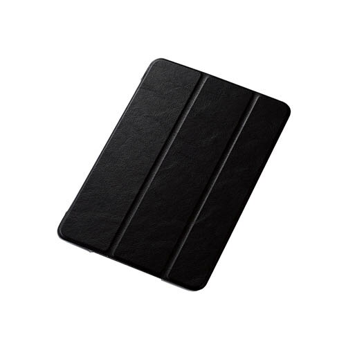 エレコム iPad mini 2019/フラップカバー/背面クリア/ソフトレザー/2アングル/ブラック TB-A19SWVBK エレコム iPad mini 2019/フラップカバー/背面クリア/ソフトレザー/2アングル/ブラック TB-A19SWVBK