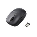 パソコン パーツ 部品 LAN スタンド 情報 マウス スマートフォン OA機器 周辺 スマホ デジタル関連 | エレコム BlueLEDマウス 無線 5ボタン 静音 抗菌 ブラック M-BL21DBSKBK(2)
