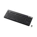 機器 パーツ ケース スタンド アクセサリー 部品 マウス パット WEB LAN ルーター デジタル関連 | エレコム 無線キーボード 薄型 メンブレン式 抗菌 コンパクトサイズ ブラック TK-FDM109TKBK(2)