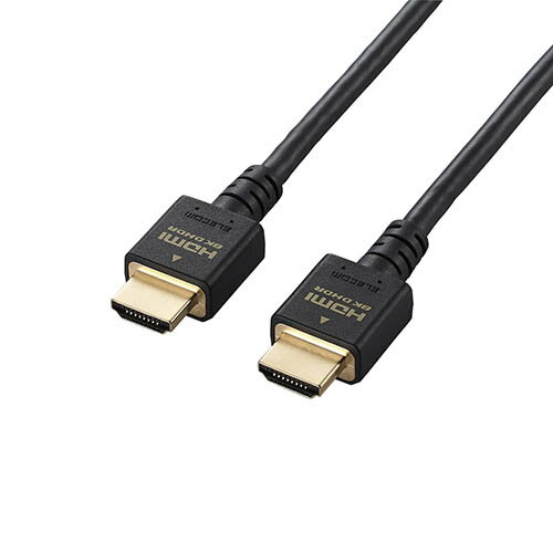 エレコム HDMIケーブル/HDMI2.1/3.0m/ブラック DH-HD21E30BK | ケーブル 関連単語 DVI 変換 ケーブル HDMI VGA インターフェース ディスプレイ パソコン DVD アナログ デジタル usb PC 周辺機器 アクセサリー 転送 信号