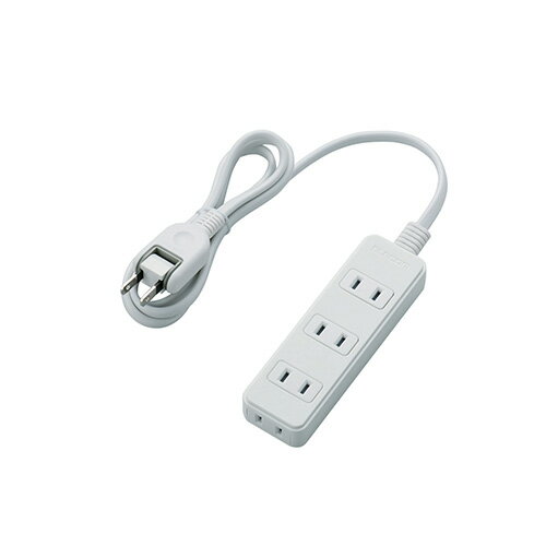 部品 マウス パット WEB LAN ルーター パソコン スマートフォン スマホ OA機器 デジタル デジタル関連 | エレコム スイングプラグタップ 4個口 1m ホワイト T-S02N-2410WH