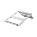 情報 周辺 機器 パーツ ケース スタンド アクセサリー 部品 マウス パット WEB デジタル関連 | エレコム ノートPCスタンド アルミ合金 折り畳み式 シルバー PCA-LTSFA7SV(3)