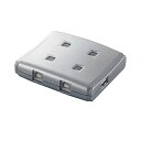 OA機器 デジタル 情報 周辺 機器 パーツ ケース スタンド アクセサリー 部品 マウス デジタル関連 | エレコム USB2.0手動切替器 4切替 USS2-W4(2)