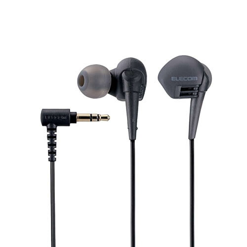パット WEB LAN ルーター パソコン スマートフォン スマホ OA機器 デジタル 情報 周辺 デジタル関連 | エレコム ステレオヘッドホン 耳栓タイプ φ3.5 10.0mmドライバ Grand Bass GB10 ブラック EHP-GB10AXBK