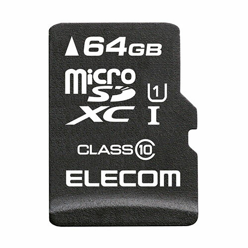 エレコム MicroSDXCカード/データ復旧サービス付/Class10/64GB MF-MSD064GC10R 関連:(日常 生活 暮らし グッズ 商品 アイ...