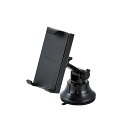 パソコン パーツ 部品 LAN スタンド 情報 マウス スマートフォン OA機器 周辺 スマホ デジタル関連 | エレコム 車載アクセサリー スマホ タブレット対応スタンド ゲル吸盤タイプ ブラック P-CARTB01BK(2)