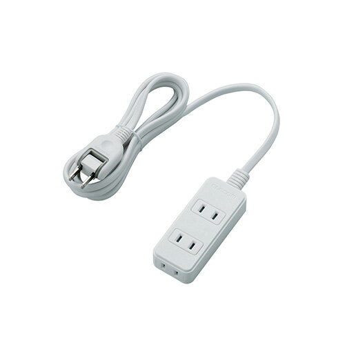 【5個セット】エレコム スイングプラグタップ/3個口/2m/ホワイト T-S02N-2320WHX5 | コンセント 電源 プラグ 関連単語 コード ケーブル おしゃれ タワー type-c マグネット 変換 ソーラー 有線 無線 カバー タップ タイマー usb ボックス キャップ プレート