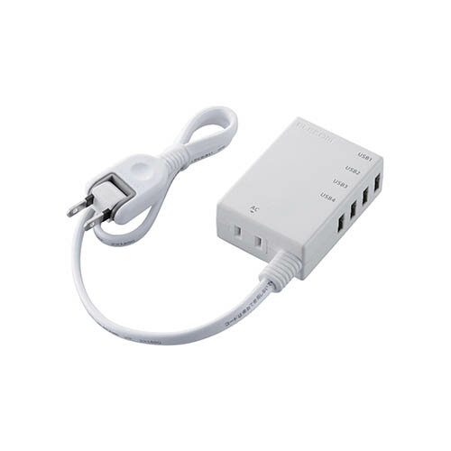 情報 周辺 機器 パーツ ケース スタンド アクセサリー 部品 マウス パット WEB デジタル関連 | 5個セット エレコム USBタップ USBメス×4 AC×1 ケーブル60cm 3.1A ホワイト MOT-U06-2144WHX5 情報 周辺 機器 パーツ ケース スタンド アクセサリー 部品 マウス パット WEB デジタル関連 | 5個セット エレコム USBタップ USBメス×4 AC×1 ケーブル60cm 3.1A ホワイト MOT-U06-2144WHX5