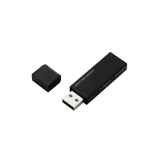 パソコン パーツ 部品 LAN スタンド 情報 マウス スマートフォン OA機器 周辺 スマホ デジタル関連 | 5個セット エレコム USBメモリー USB2.0対応 セキュリティ機能対応 64GB ブラック MF-MSU2B64GBKX5