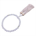 匠 数珠 女性用 念珠 略式数珠 本水晶 紫翡翠 アメシスト クリア 紫 パープル 8mm 葬式 葬儀 法事 数珠入れ 全宗派対応 0002nbl-002pl ...