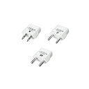 【15個セット】(3個X5セット) YAZAWA 海外用電源プラグ KPS3X5 | コンセント 電源 プラグ 関連単語 おしゃれ タワー type-c マグネ...