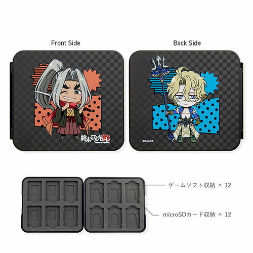 LAN デジタル パット 情報 スタンド ケース ルーター 周辺 スマホ パーツ アクセサリー デジタル関連 | アンサー Switch共用 マグネットカードケース 終末のワルキューレ 佐々木小次郎&ポセイドン ANS-RR002SP
