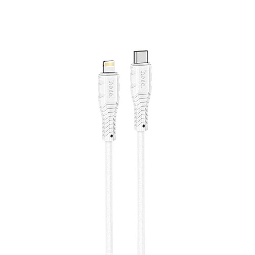 JTT hoco X67 nanoシリコンケーブル PD20W Type-C to iOS ホワイト X67-NANOSTL-WH | ケーブル 関連単語 デジタル usb PC 周辺機器 アクセサリー 転送 信号 DVI 変換 ケーブル HDMI VGA インターフェース ディスプレイ パソコン DVD アナログ
