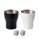 B&W 二重構造カップ&SUSキューブペア(木箱) 1-1-0019 関連:(送料無料 通販 グッズ 商品 便利 父の日 母の日 クリスマス 結婚 プレゼント)